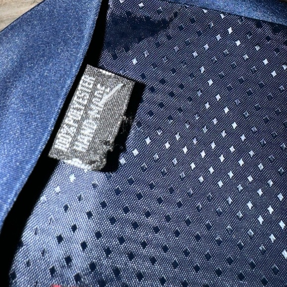 Parquet- Racing Cars with Spectators Men's Necktie Driver Blue Neck Tie - Picture 6 of 6